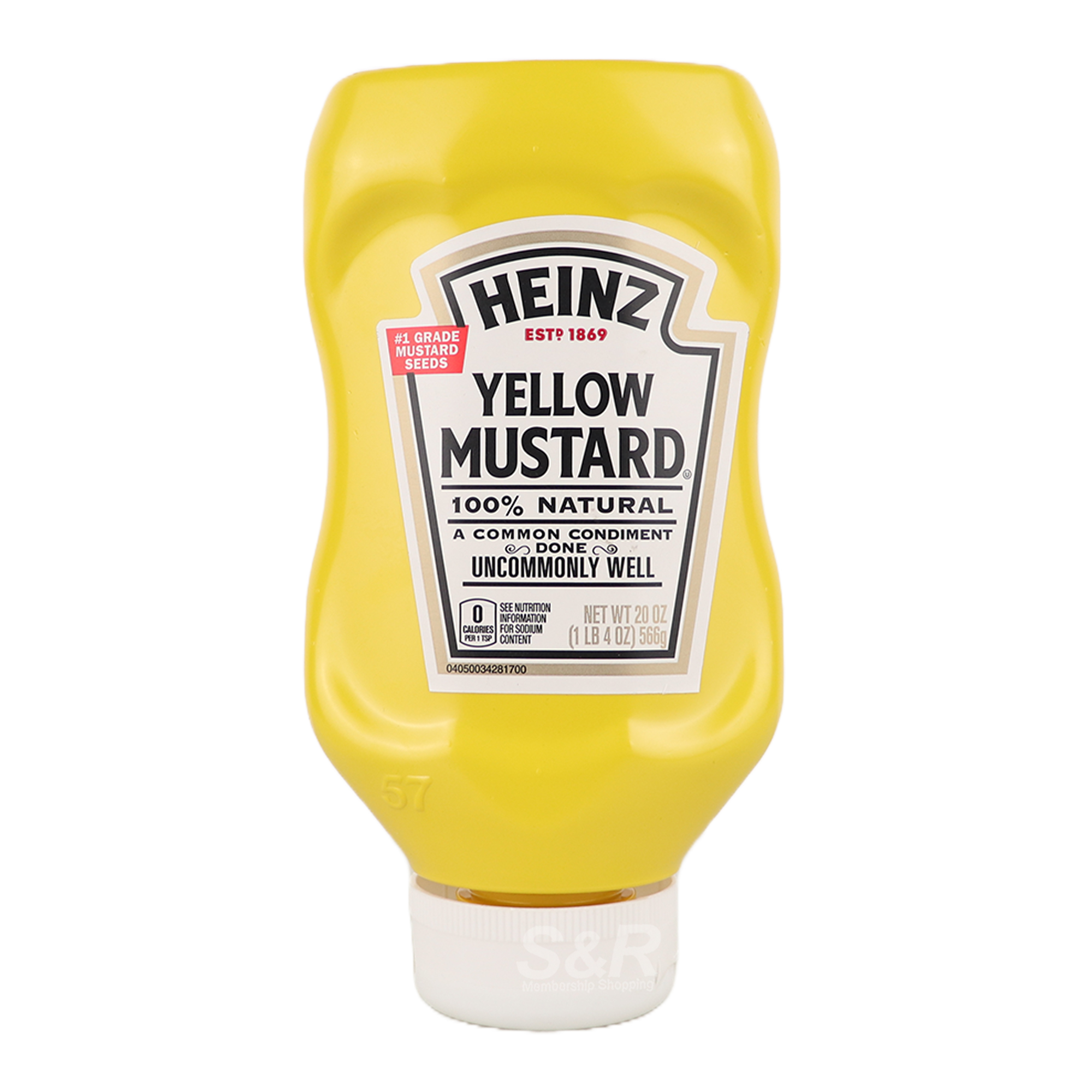 Heinz Yellow Mustard 566g Heinz Yellow Mustard 566g
